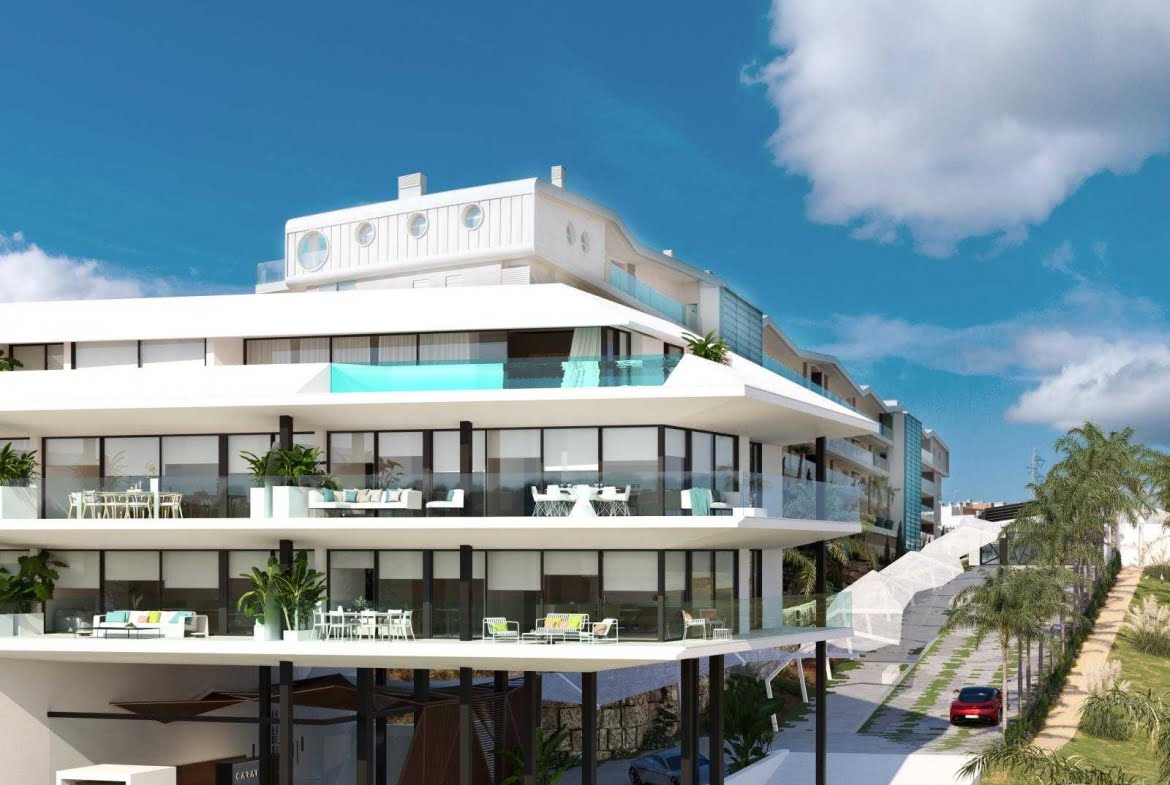 Apartamenty na sprzedaż przy plaży w El Higueron - Costa del Sol