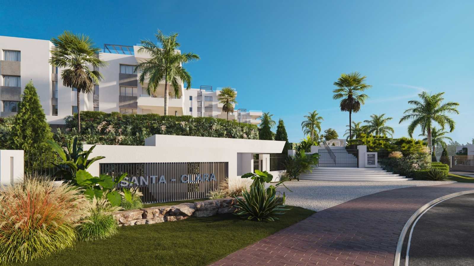 Apartamenty z widokiem na pole golfowe Santa Clara - Marbella
