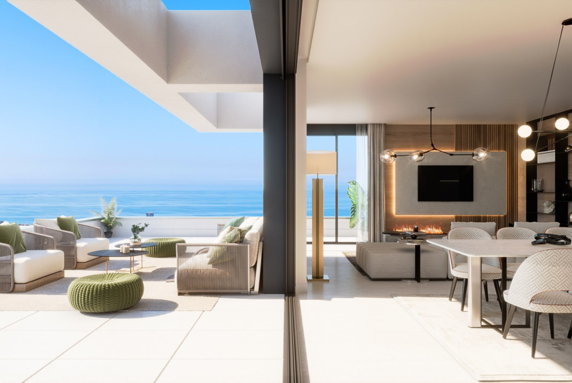 Apartamenty na sprzedaż w górnej części Los Monteros, tylko 10 minut od jednych z najlepszych plaż w Marbelli.