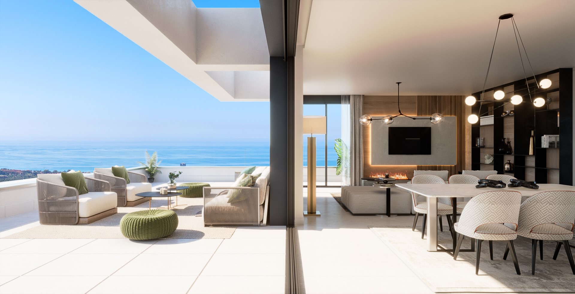 Apartamenty na sprzedaż w górnej części Los Monteros, tylko 10 minut od jednych z najlepszych plaż w Marbelli.