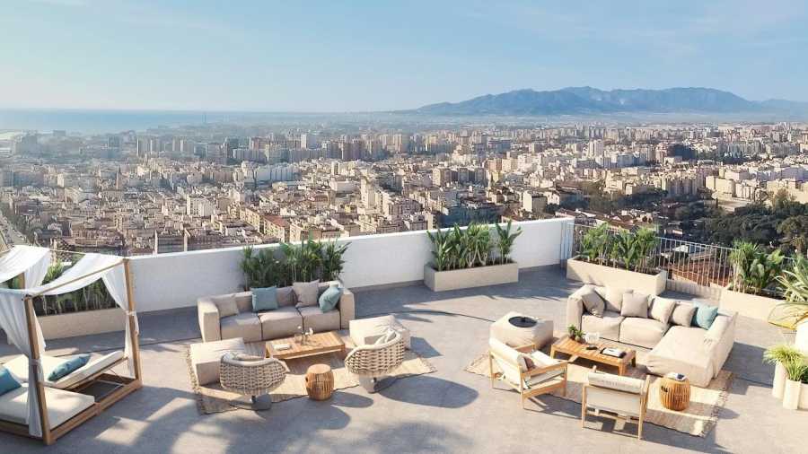 Apartamenty na sprzedaż w ekskluzywnym, awangardowym wieżowcu w sercu Malagi