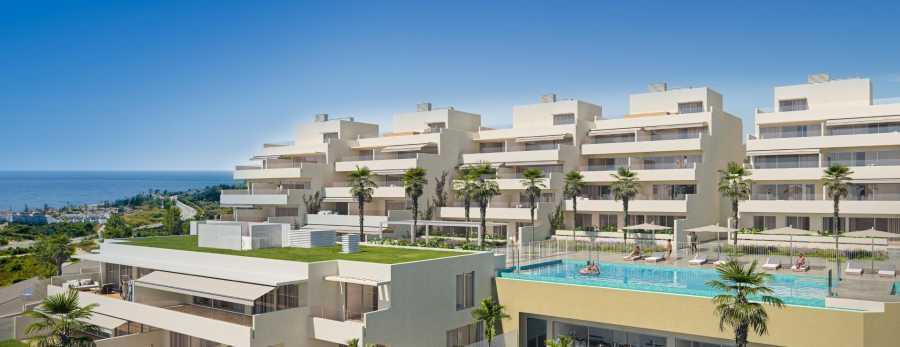ISEA Estepona – apartamenty na sprzedaż z zapierającymi dech w piersiach widokami na morze