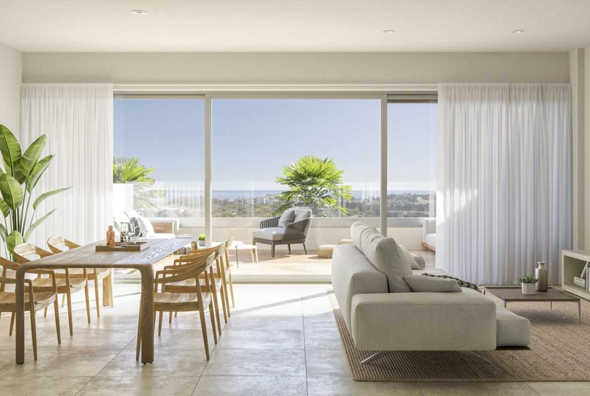 ISEA Estepona – apartamenty na sprzedaż z zapierającymi dech w piersiach widokami na morze