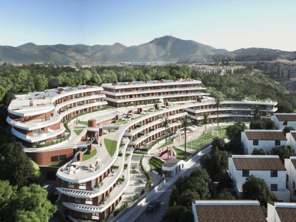 Solaris Apartamenty na spzredaż - spektakularna zabudowa mieszkaniowa w Las Lagunas de Mijas
