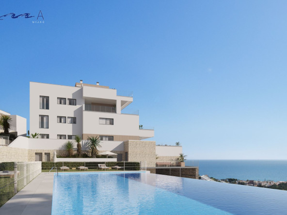Calma - nowoczesne apartamenty na sprzedaż z pięknym widokiem na morze w Mijas