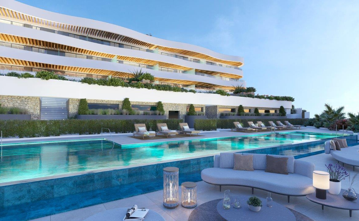 Elysea Suites - ekskluzywny kompleks 22 nowoczesnych apartamentów i penthouse'ów na sprzedaż w Mijas Costa