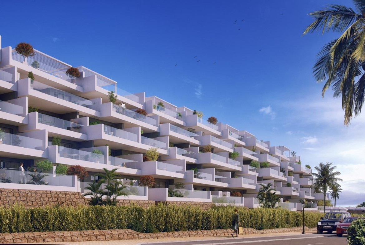 Pure Sun Residence - nowoczesne apartamenty z widokiem na morze z dużych tarasów, na sprzedaż w Manilva
